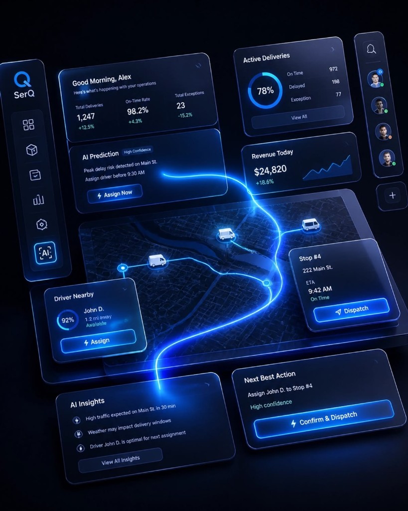 SerQ Dashboard